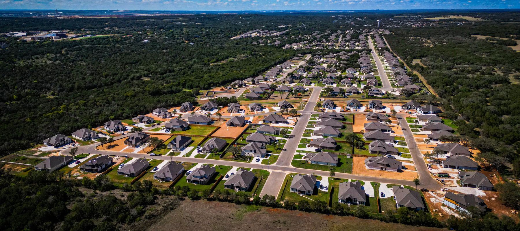 new braunfels homes that are being built